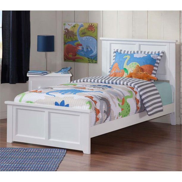 WoodCraft Basic Simple Wooden Bed - Furnishiaa -  -